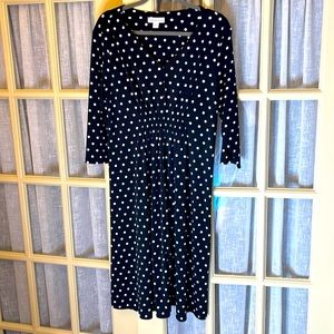 Coldwater Creek polka dot Dress